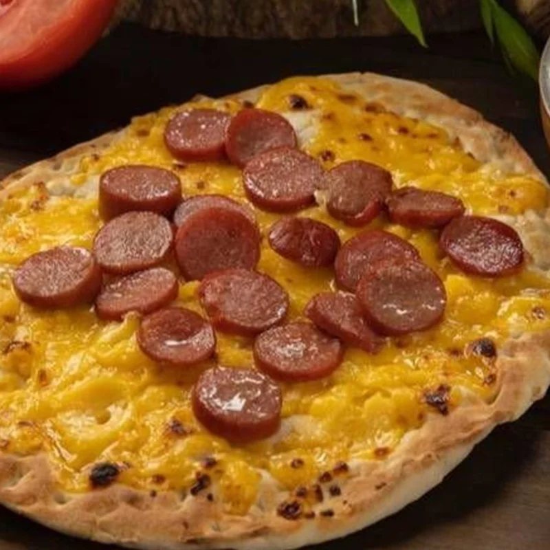 Yellow Cheese with Hot Dog