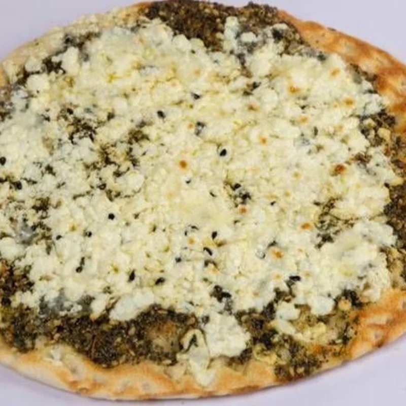 Zatar with Cheese Saj